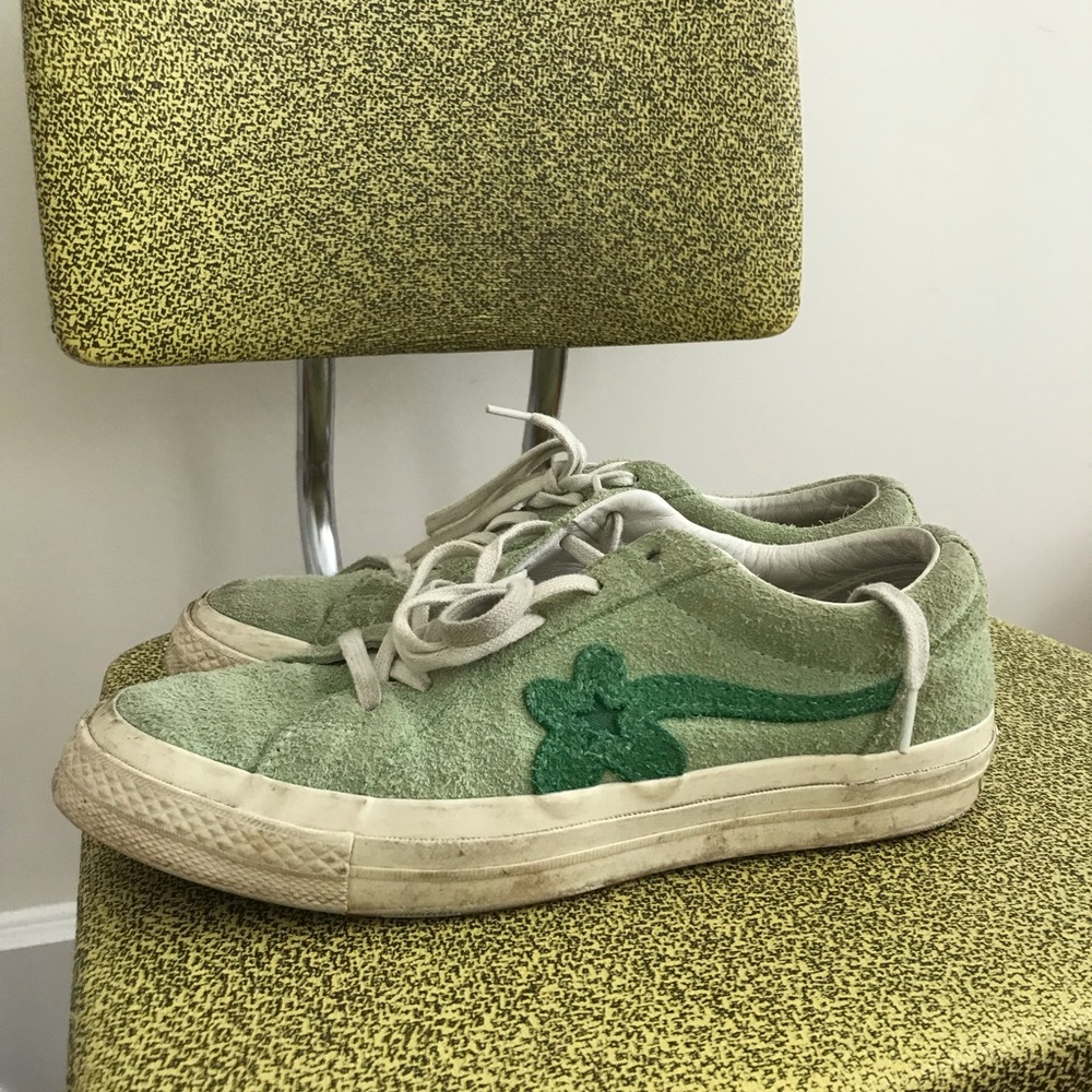 GOLF LE FLEUR ox LIME GREEN JADE converse
